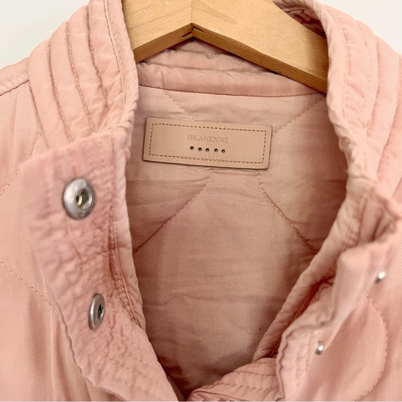 Blank NYC *Blush Pink Quilted Jacket - Picture 11 of 13